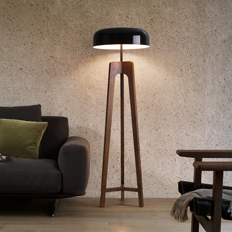 Floor Lamp Arched - Pileo Porada Stehle uchte klassische Holz