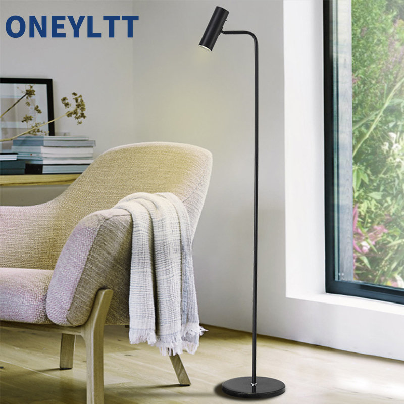 Floor Lamp Arched - Moderne LED dimmbare Stehlampe Gold/Schwarz/Weiß minimalistische