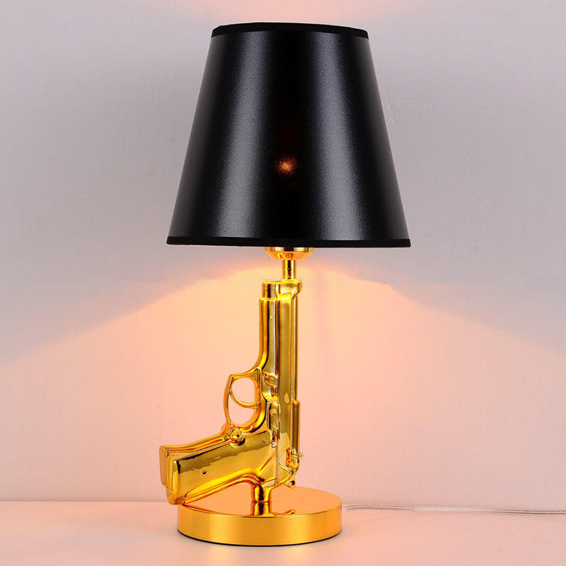 Floor Lamp Arched - Vergoldete Pistole Tisch Schreibtisch lampe ak47