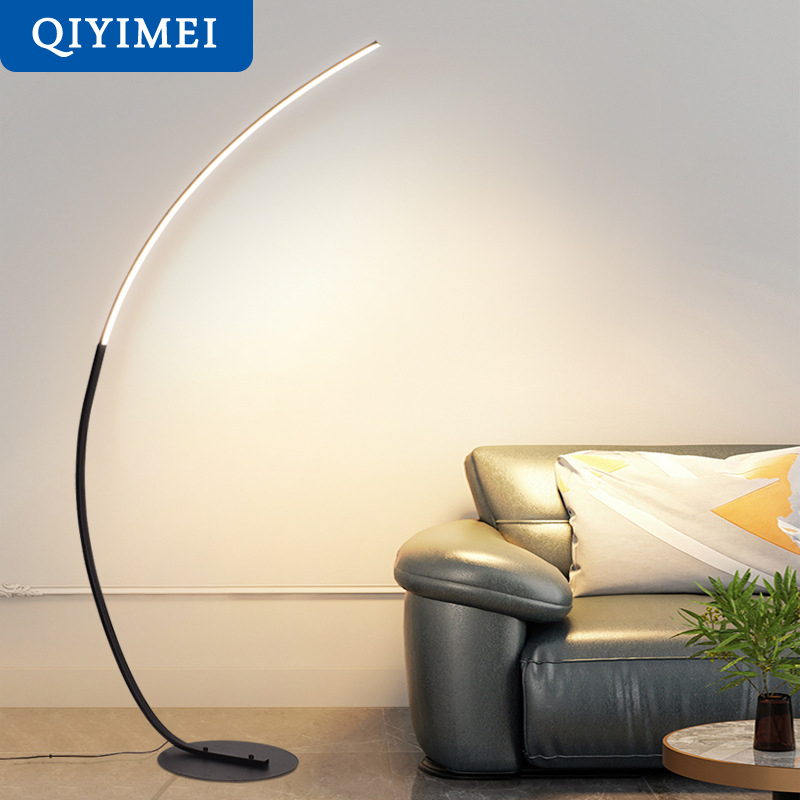 Floor Lamp Arched - Nordic LED Ecke Licht Stehlampen Schwarz