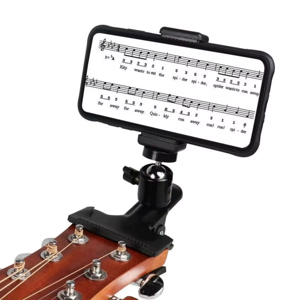 Mobile Pedestal Cabinet - Miwayer Gitarrenkopf Clip Handyhalter Live Broadcast