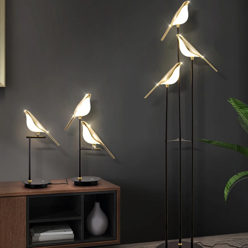 Elster Vogel Tisch leuchte Ste – Floor Lamp Arched Bewertung und Preis