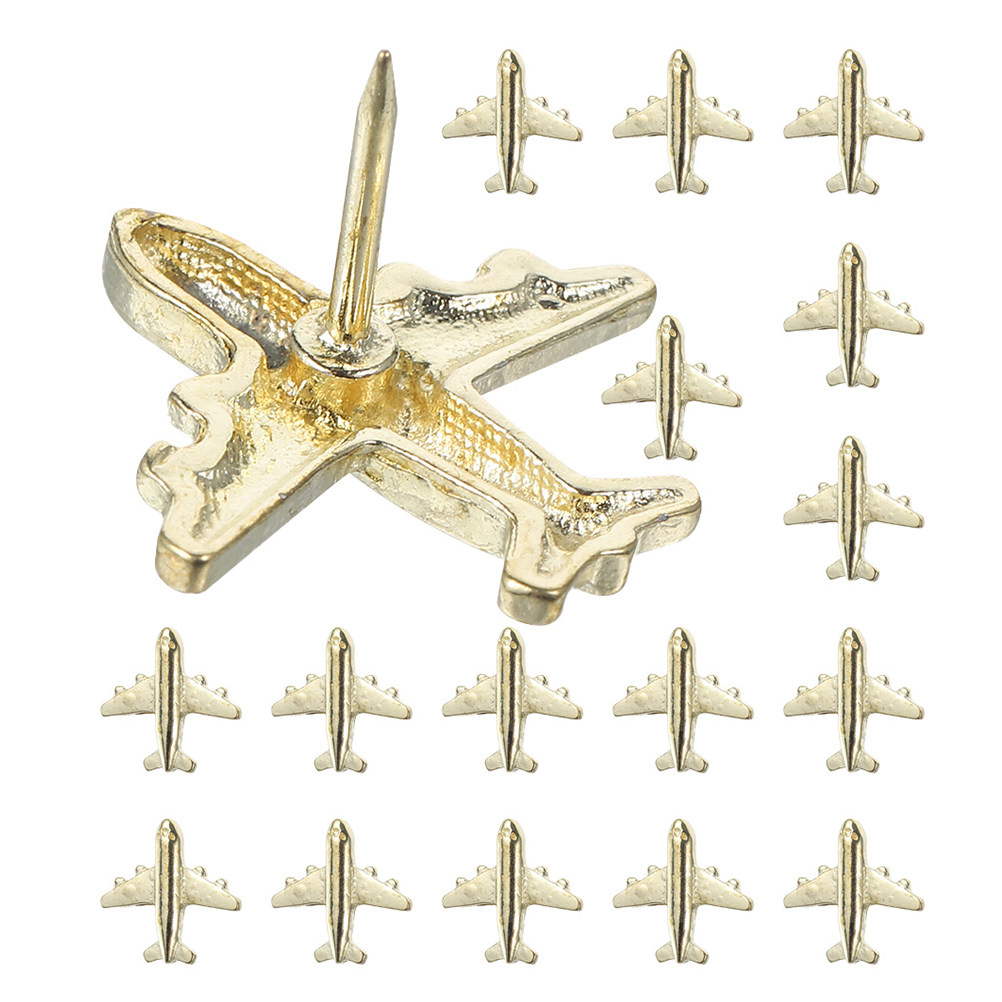 60 Stück Flugzeug-Push-Pins au – Bulletin Board Cork Bewertung und Preis