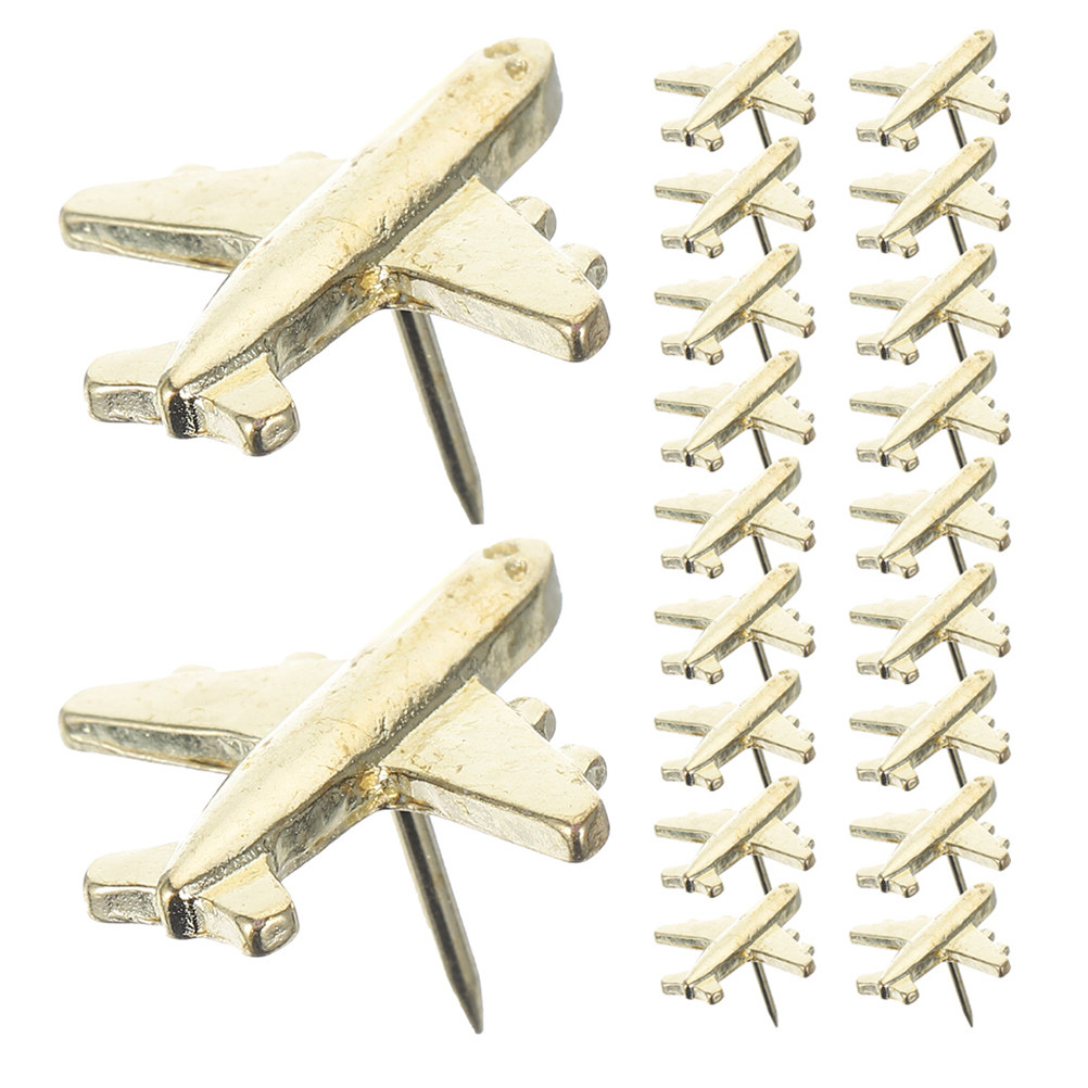 60 Stück Flugzeug-Push-Pins au – Bulletin Board Cork Bewertung und Preis