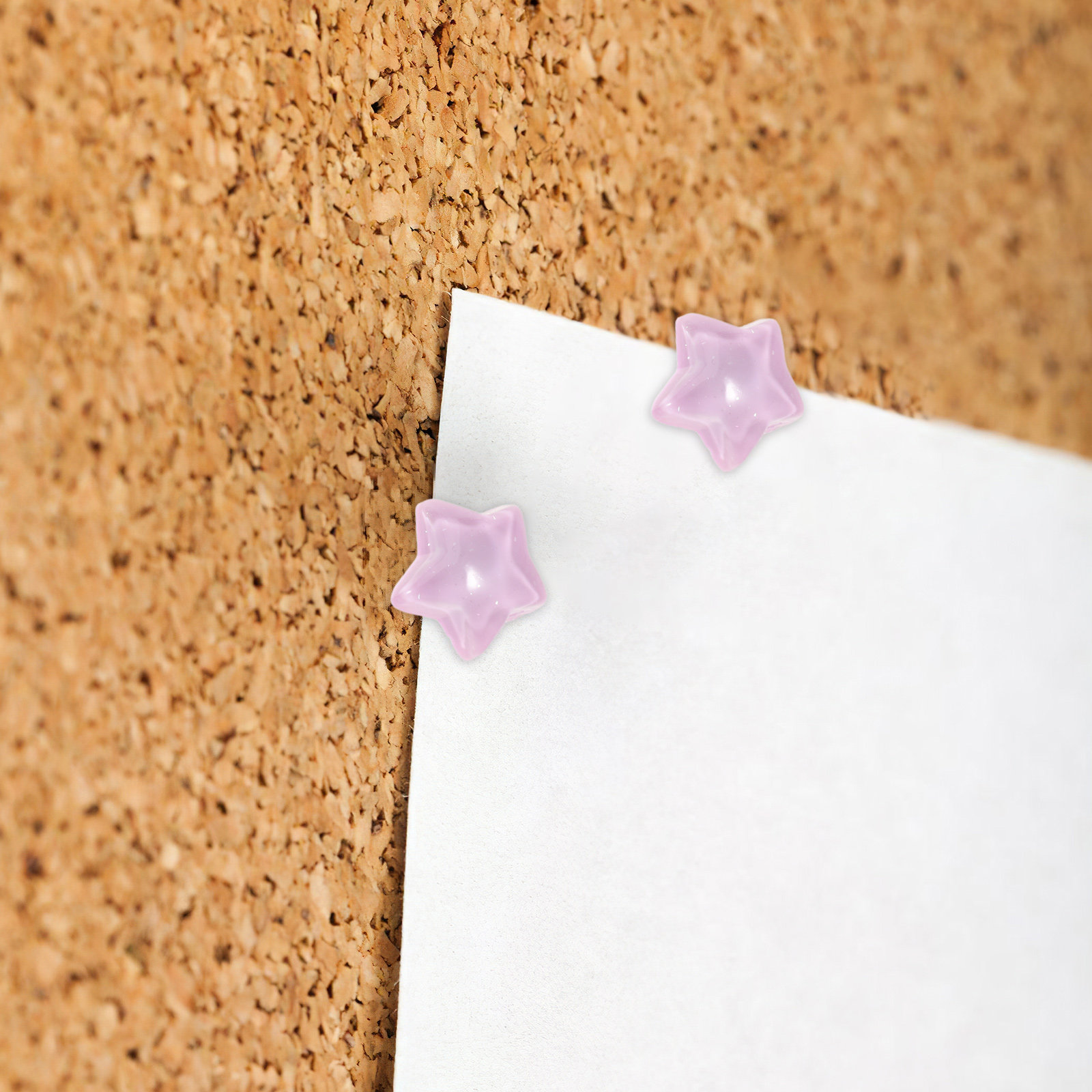 20 Stück Stern-Stecknadeln, Gl – Bulletin Board Cork Bewertung und Preis