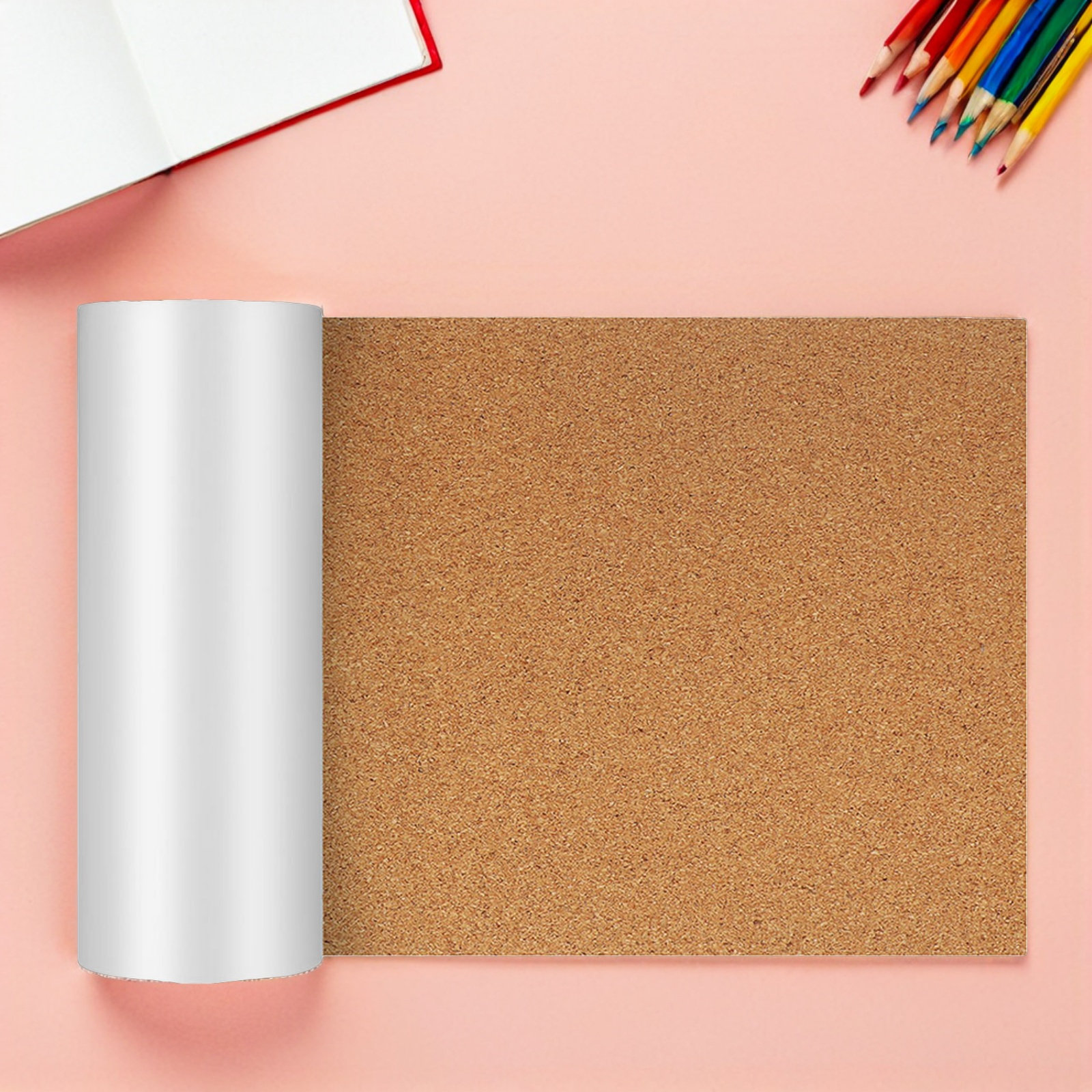 Selbstklebende Korkfolienrolle – Bulletin Board Cork Bewertung und Preis