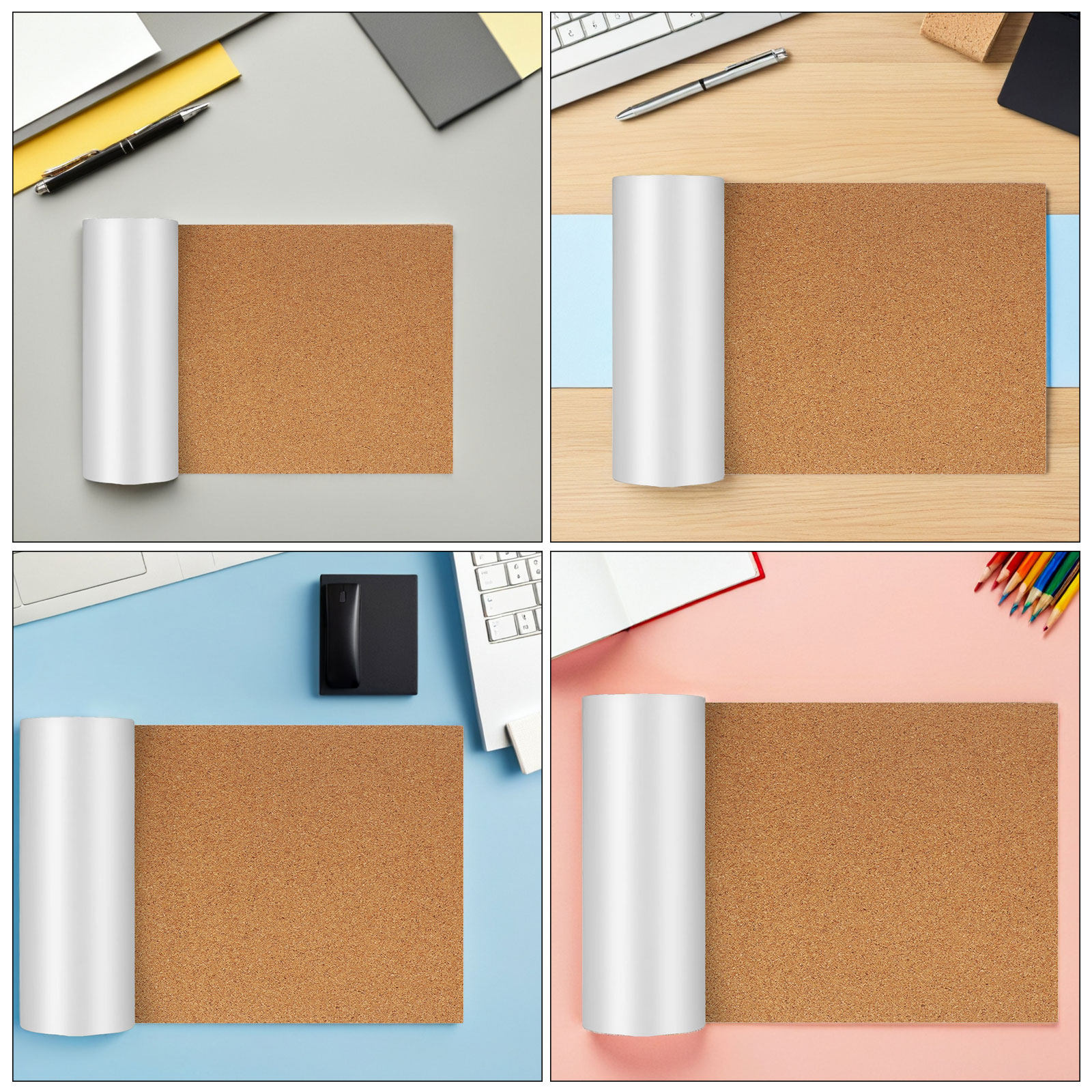 Selbstklebende Korkfolienrolle – Bulletin Board Cork Bewertung und Preis
