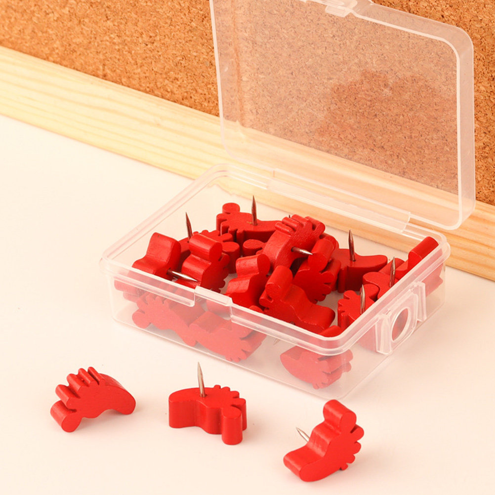 30 Stück kreative, fußförmige  – Bulletin Board Cork Bewertung und Preis