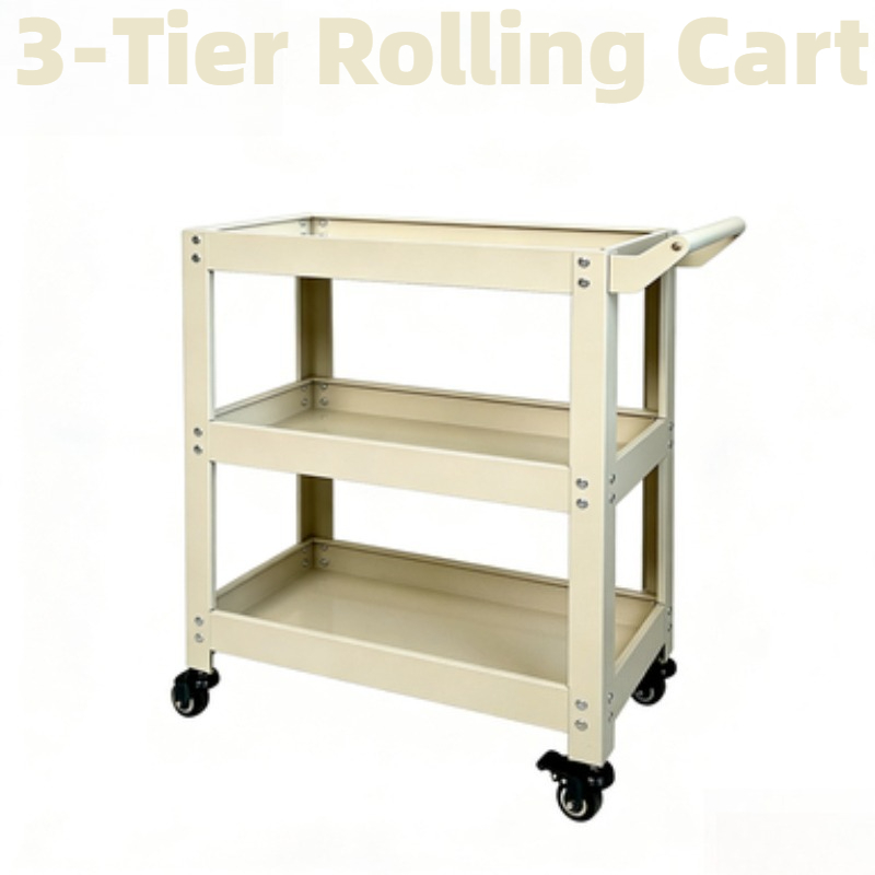 3-stöckiger Metall-Aufbewahrun – Book Cart Rolling Bewertung und Preis