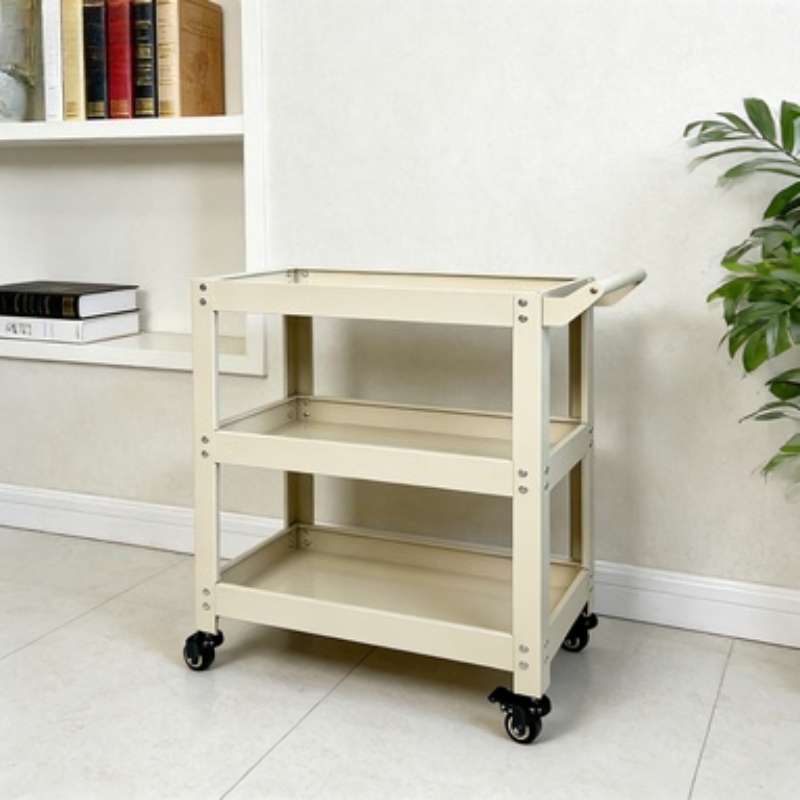 3-stöckiger Metall-Aufbewahrun – Book Cart Rolling Bewertung und Preis