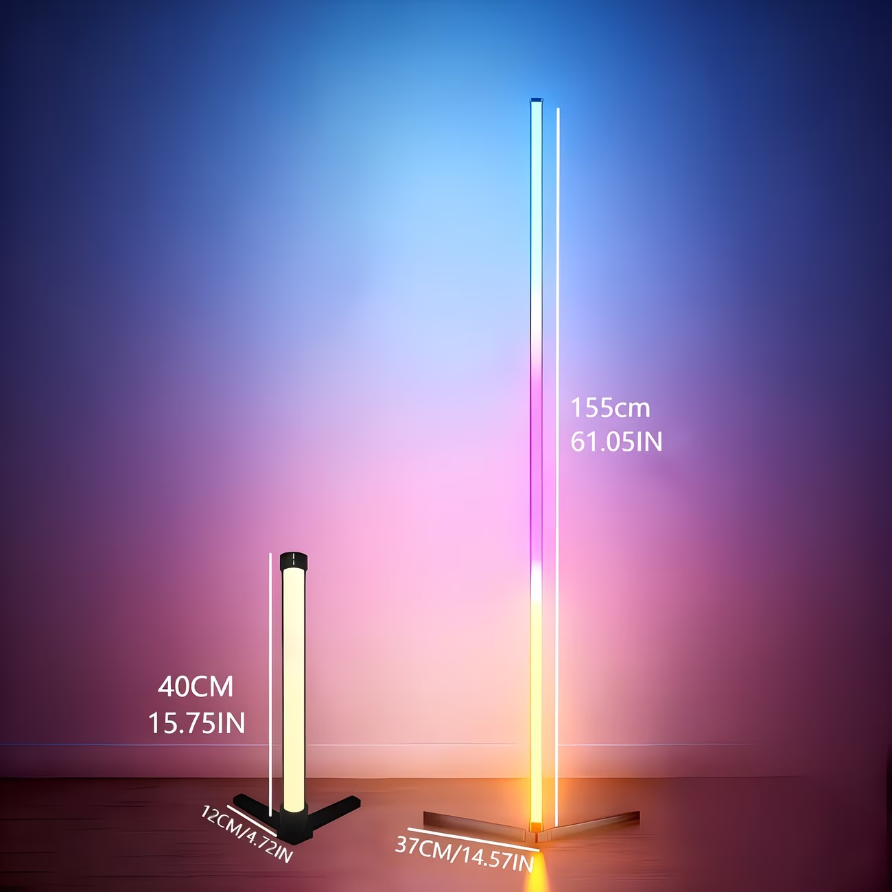 RGB Eck-Stehleuchte, Farbwechs – Floor Lamp Arched Bewertung und Preis