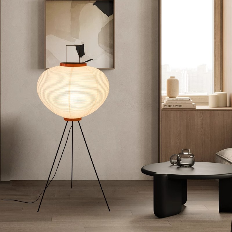 Japanische Noguchi Akari Reisp – Floor Lamp Arched Bewertung und Preis