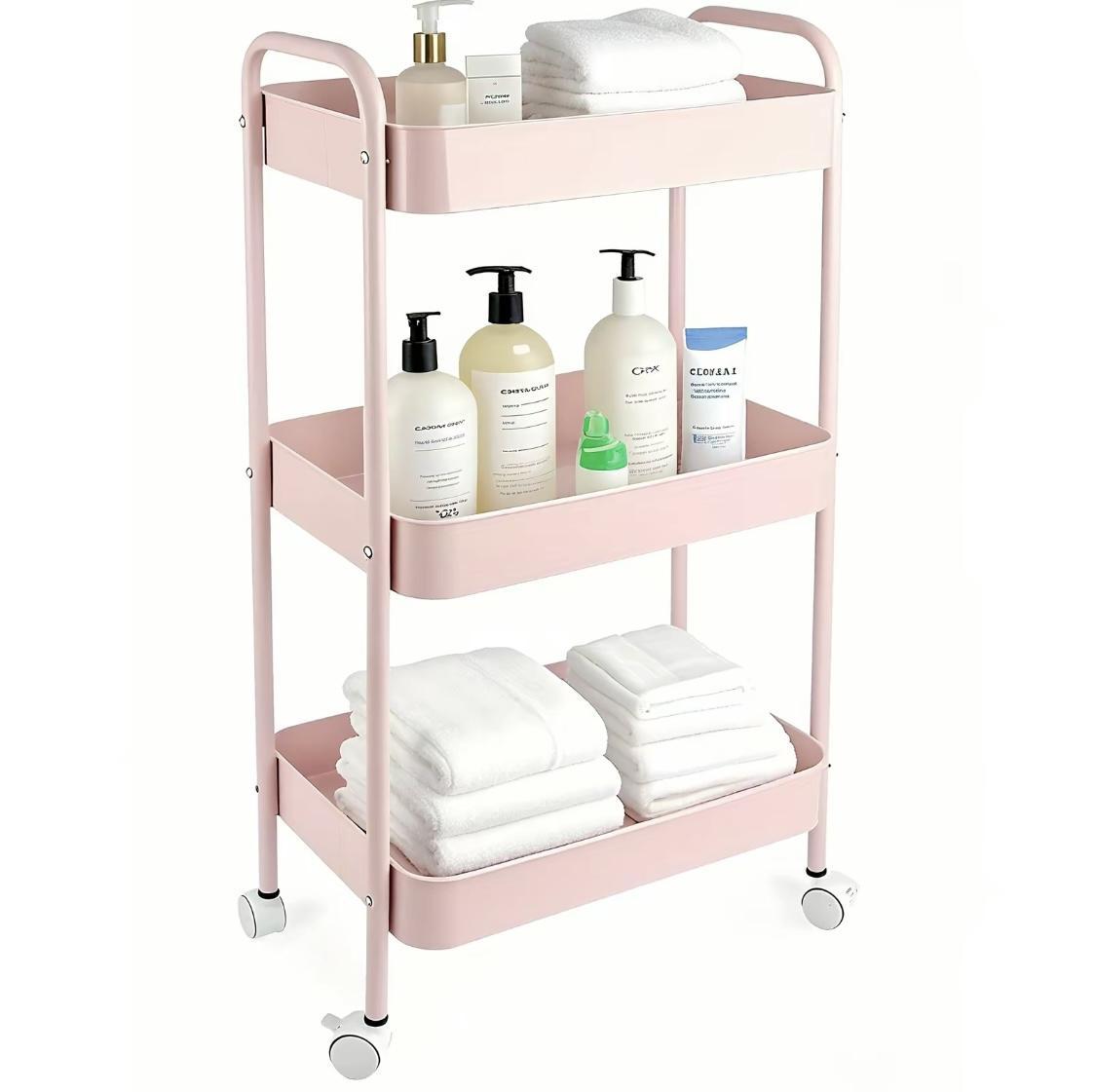 3-stufiger Rollwagen mit Schwe – Book Cart Rolling Bewertung und Preis