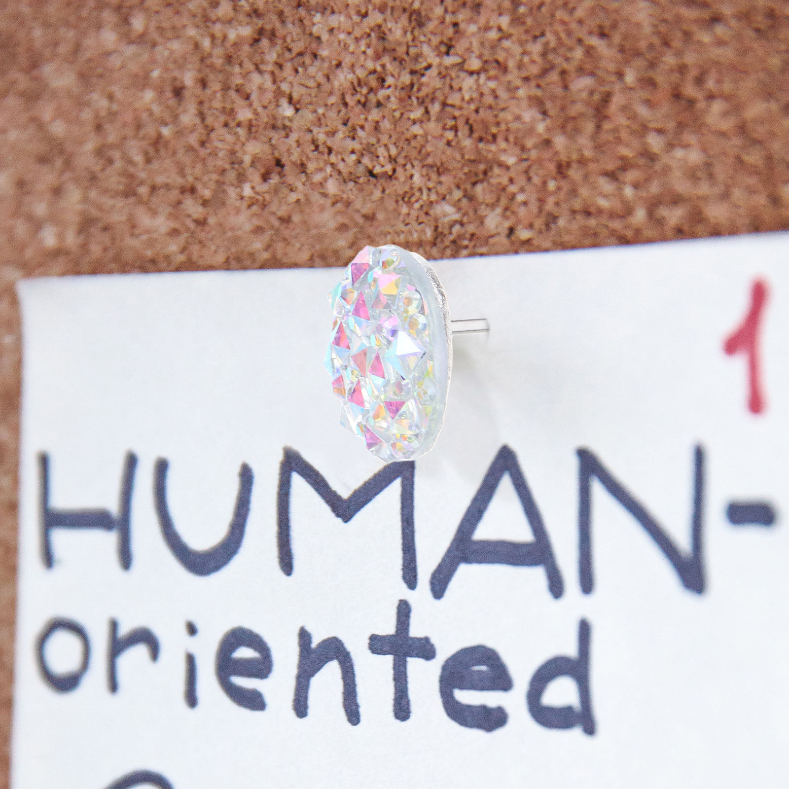 50 Stück Strass-Harz-Reißzweck – Bulletin Board Cork Bewertung und Preis