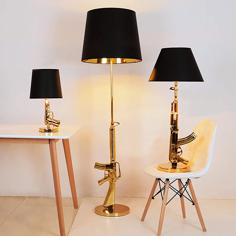 Vergoldete Pistole Tisch Schre – Floor Lamp Arched Bewertung und Preis