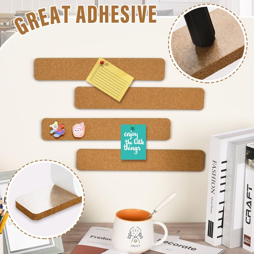 Korkmaterial Selbstklebende Ko – Bulletin Board Cork Bewertung und Preis