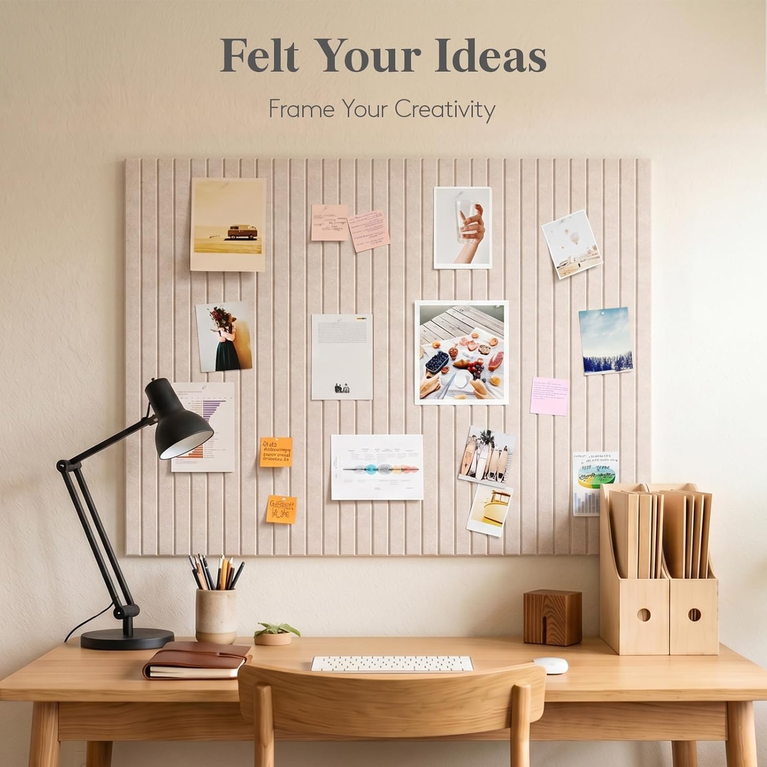 QS 6 Stück Filz-Wandfliesen, K – Bulletin Board Cork Bewertung und Preis