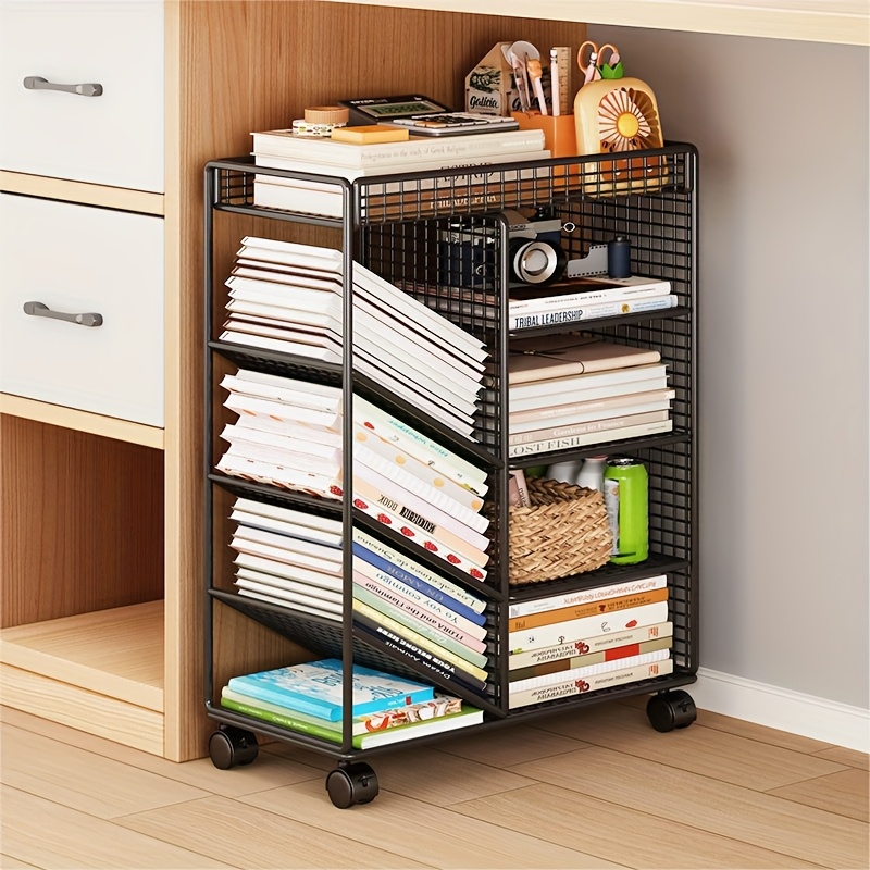 Rollbarer Bücherwagen – mobile – Book Cart Rolling Bewertung und Preis