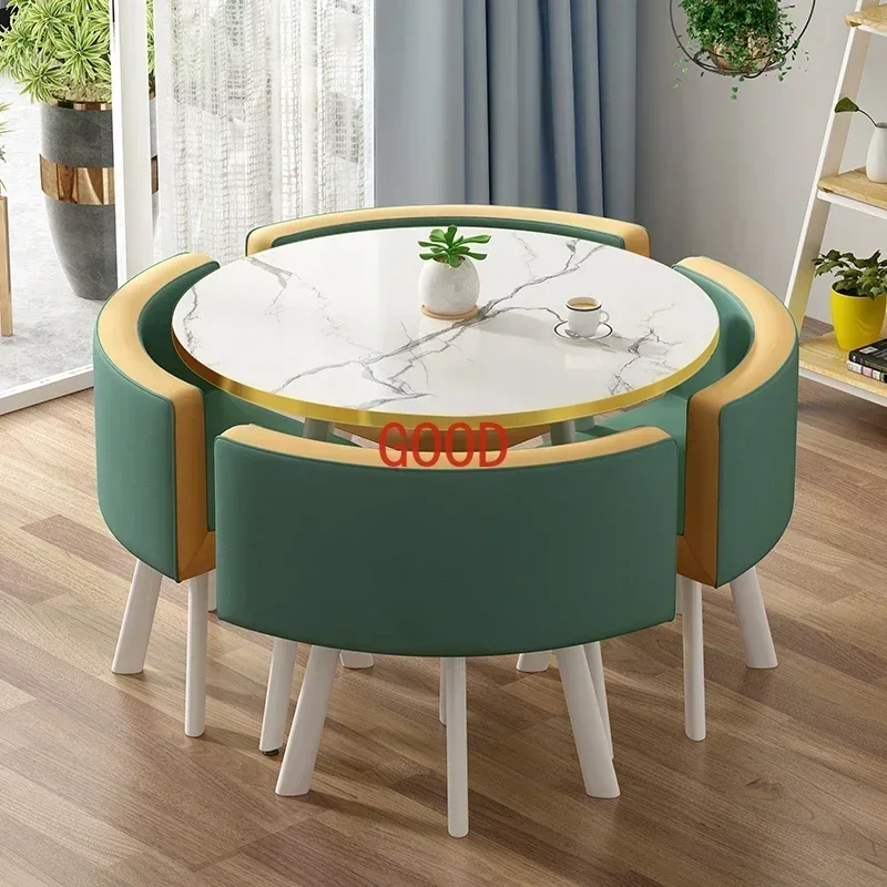 TAO Poker Marmor-Esstisch-Set  – Office Furniture Center Bewertung und Preis