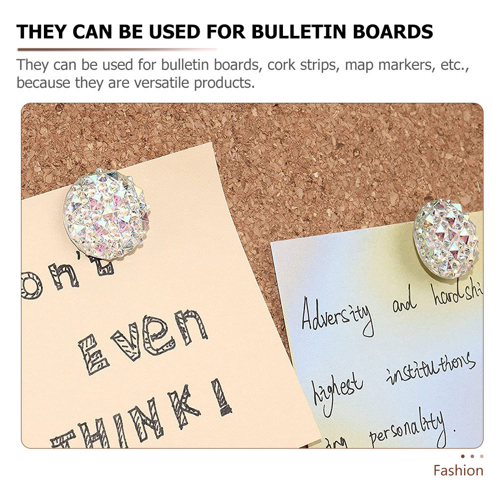 10 Stück Strass-Büroklammern a – Bulletin Board Cork Bewertung und Preis